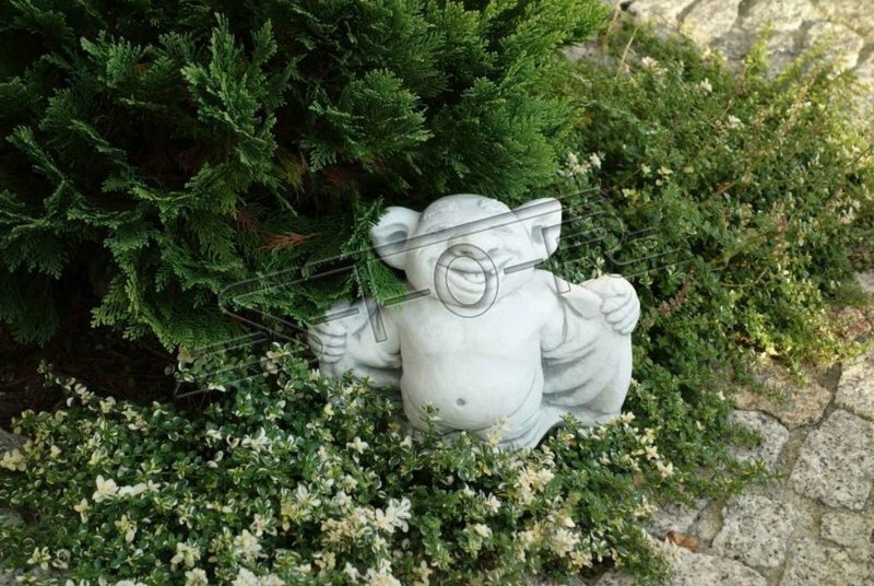 Troll 20cm Skulptur Design Figur Statue Garten Figuren Statuen