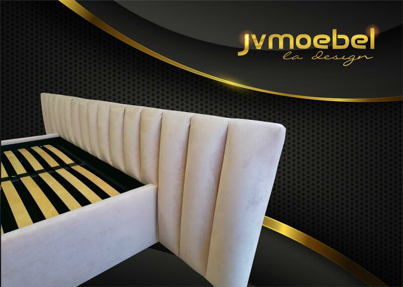 Modernes Bett xxl Betten Luxus Stil Doppel Hotel Design Leder 140 160 180x200cm