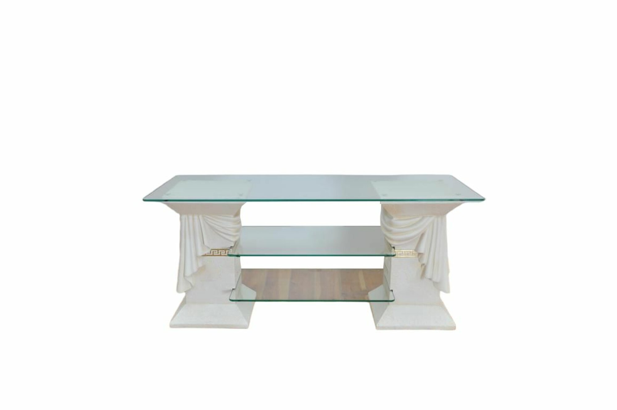 Klassische RTV Sideboard Fernseh Tisch Tische Tv Board Medusa Regal Vitrine 1879