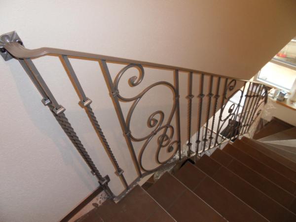 Balkon Geländer Zaun Handarbeit Maßanfertigung Schmiedeeisen Treppen Balkone 358