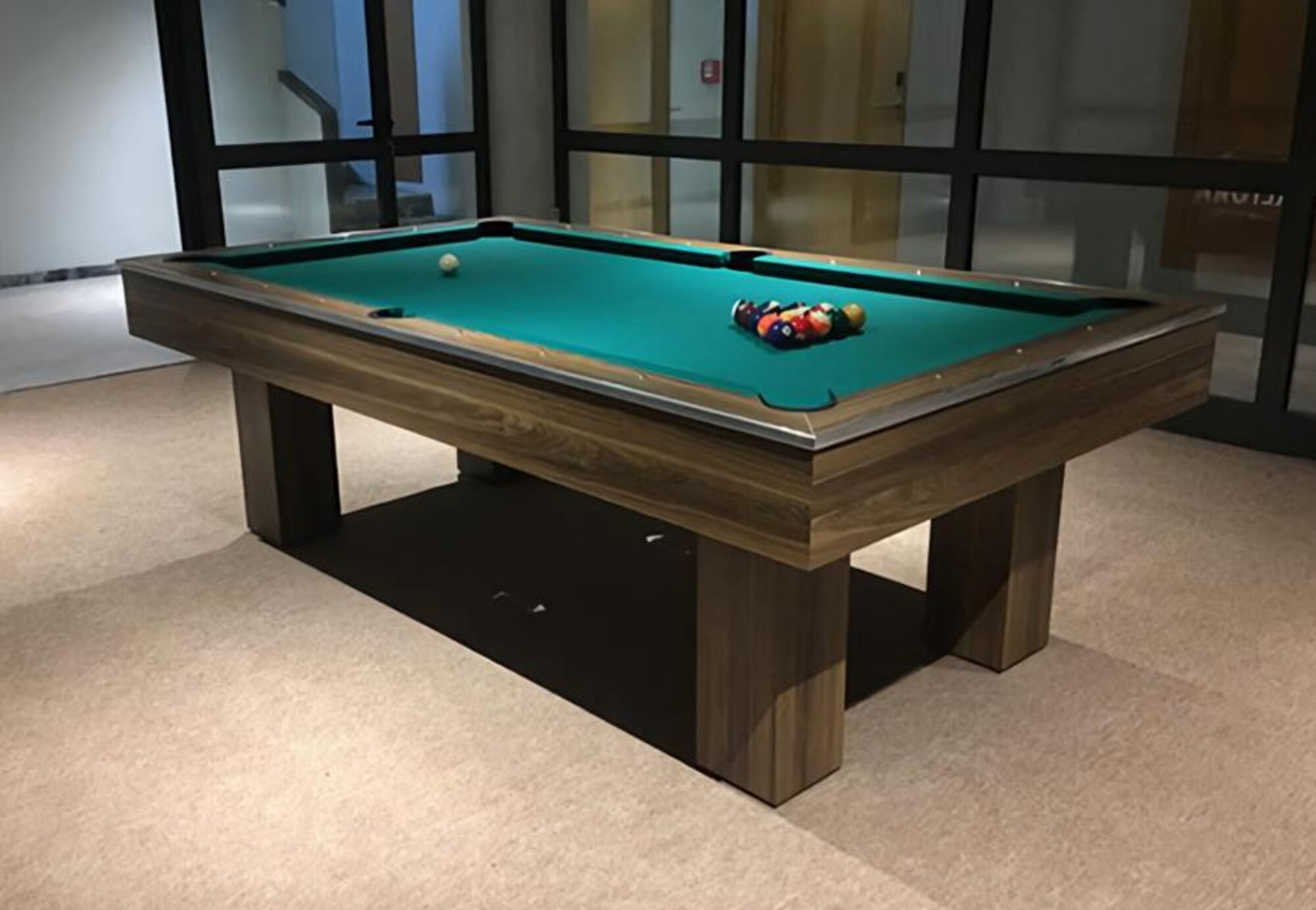 Billardtisch Pooltisch Kugeltisch Poolbillardtisch Billiardtable Tisch 8ft