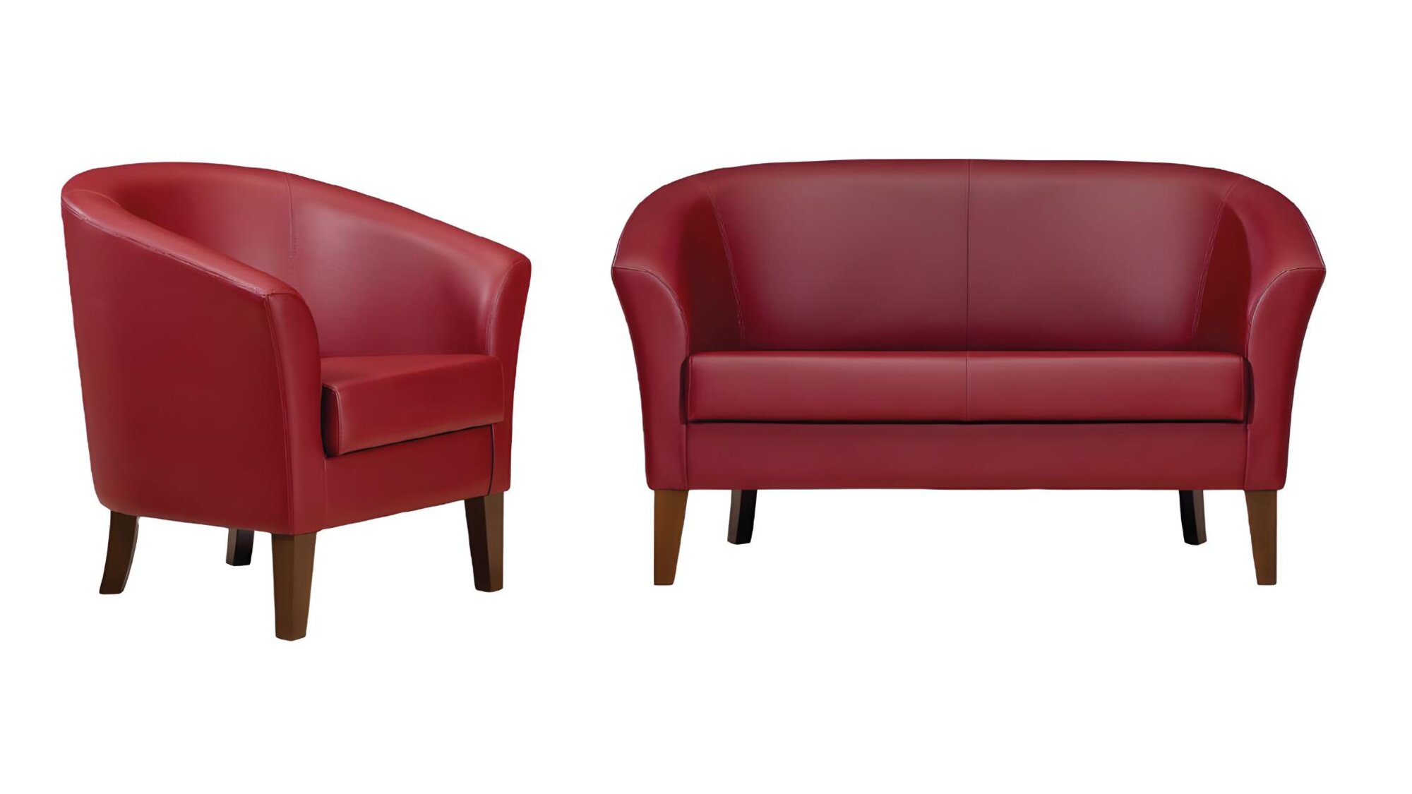 Sofa Sessel 1 Sitzer Sofa Polster Sofa 2-Sitzer Büromöbel Design Luxus