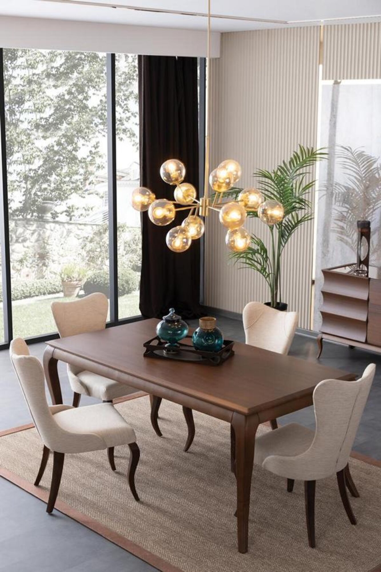 Esszimmer Küchentisch Esstisch Stühle Essgruppe Sitzgruppe für 4 Personen