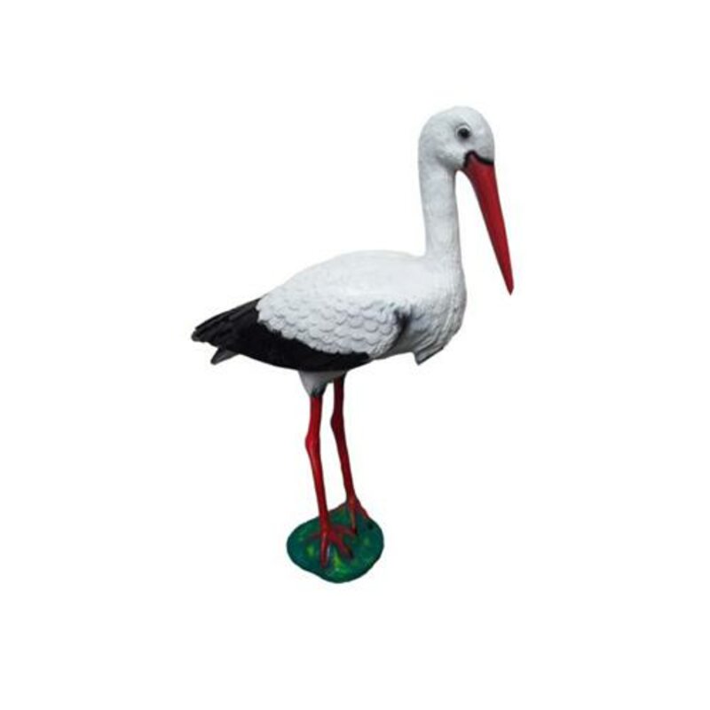 Abstrakter Storch Vogel Garten Dekoration Statue Neu Skulpturen