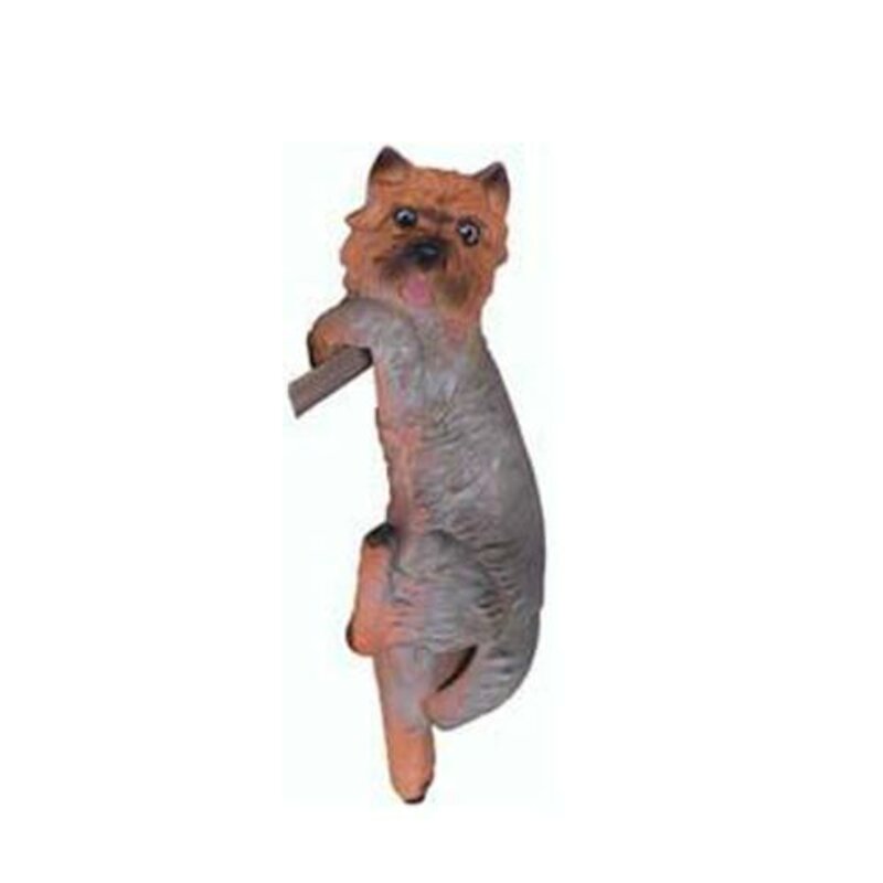 Hängender Hund Figur Statue Skulptur Garten Deko 24cm Figuren Statuen