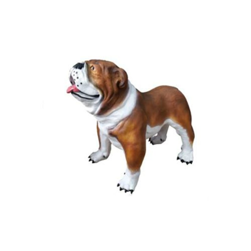 Moderne Abstrakte Skulptur Dekoration Figur Deko Statuen Bunt Hund Neu