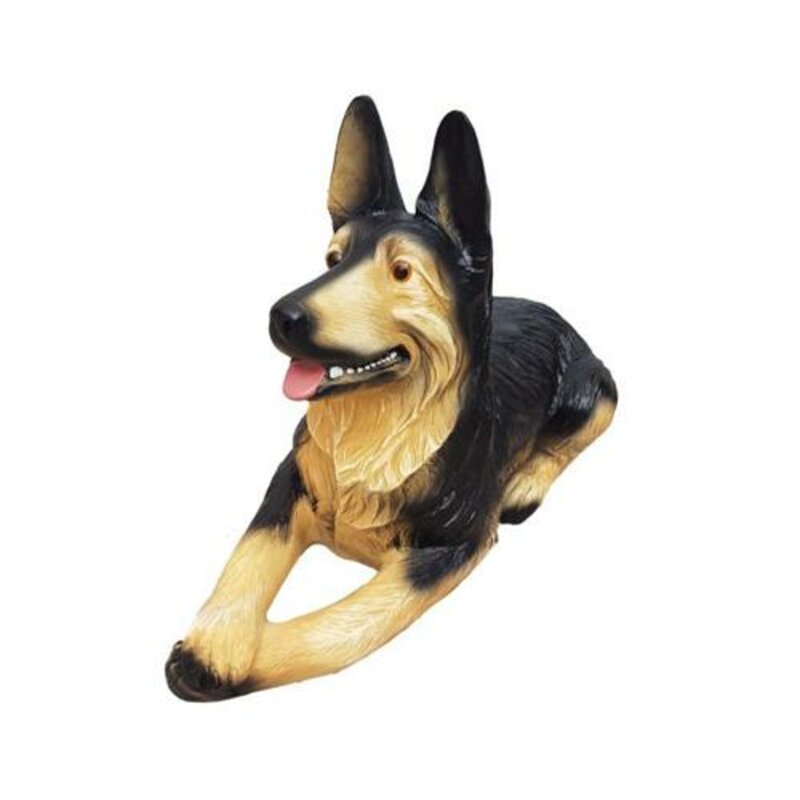Deutscher Schäferhund Hund Deko Figur Statue Skulptur 56x95cm Figuren