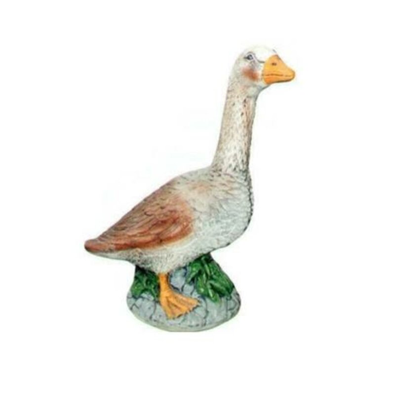 Ente Dekorative Statue Garten Figuren Statuen 44cm Lebensgroß Figur
