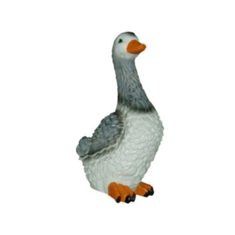 Ente Dekorative Statue Garten Deko Figuren Statuen 44cm Lebensgroß Figur