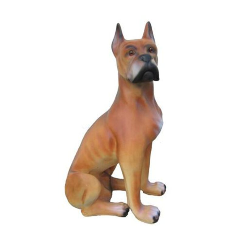 Deko Figur Statue Skulptur 65 cm Figuren Statuen Skulpturen Neu Hund