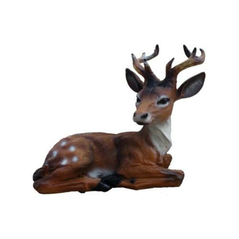 Hirsch Figur Statue Statuen Figuren Garten Deko Skulptur Dekoration