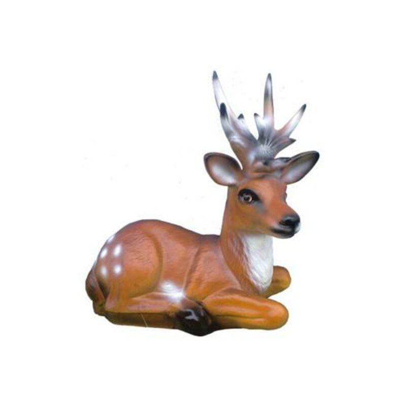 Hirsch Wald Figur Statue Garten Dekoration Skulptur Deko Skulpturen