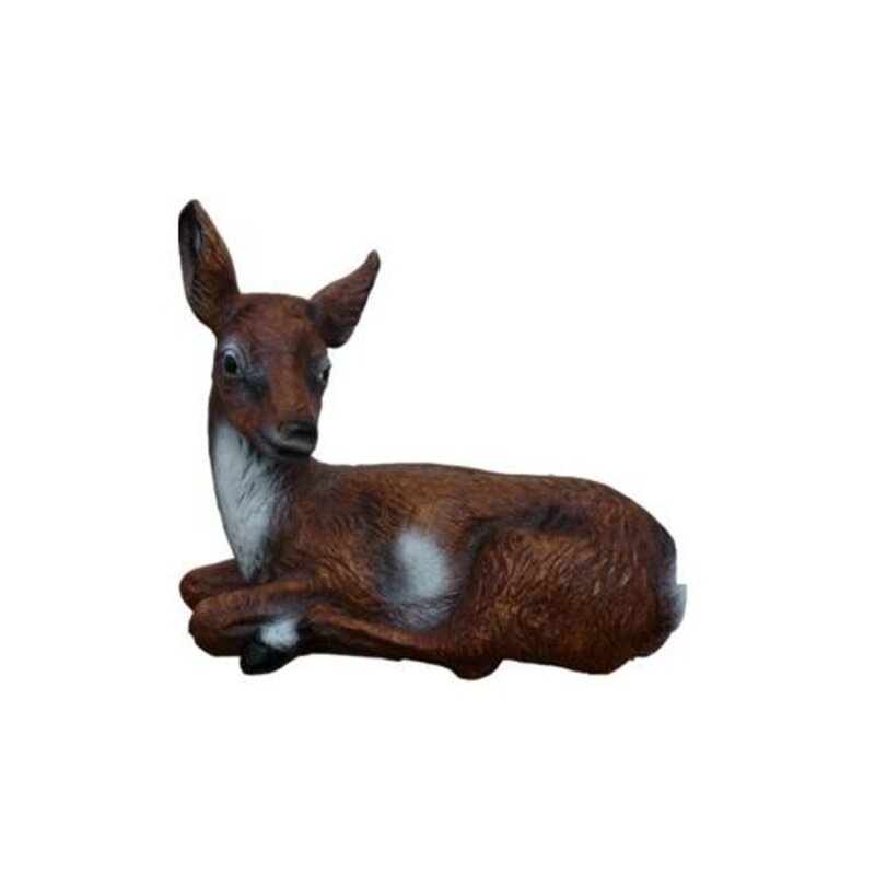 Figuren Skulptur Garten Dekoration Realistisch Skulptur Statue Rehkitz Hirsch