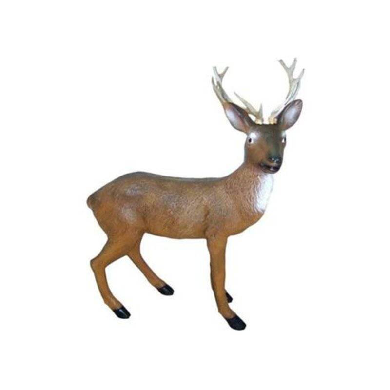 Figuren Skulptur Garten Realistisch Dekoration Skulptur Statue Rehkitz Hirsch