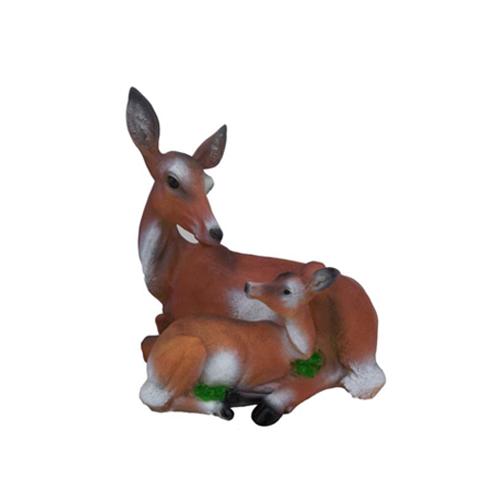 Hirsch Figur Statue Statuen Figuren Garten Deko Natur Skulptur Dekoration