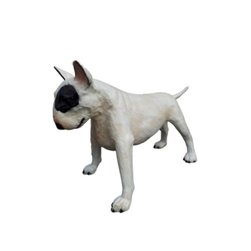 Modern Design Kampfhund Tier Garten aus Kunststoff Dekoration Deko
