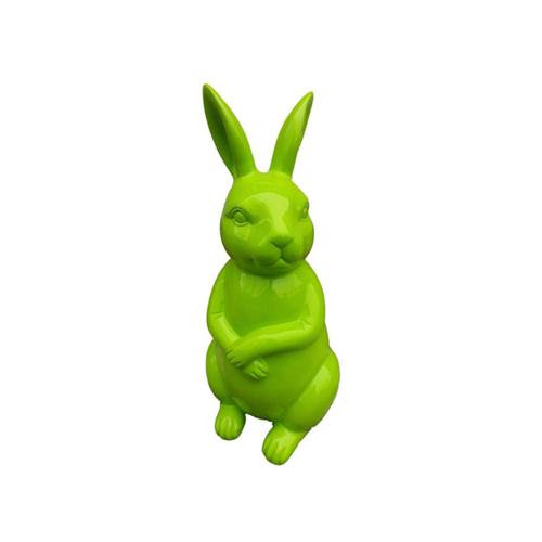 Designer Hase Abstrakte Figur Statue Skulpturen Statuen Figuren Grün