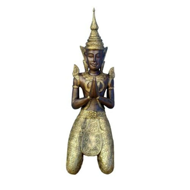 Buddha Deko Figur Statue Skulptur 110 cm Figuren Statuen