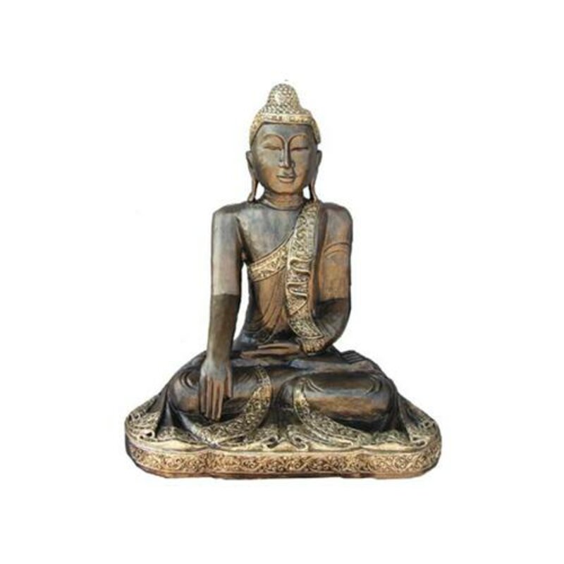 Buddha Deko Figur Statue Skulptur 60 cm Figuren Statuen Skulpturen