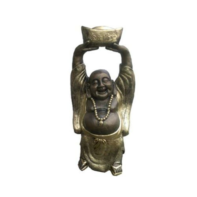 Deko Figur Statue Skulptur 35 cm Figuren Statuen Skulpturen Buddha