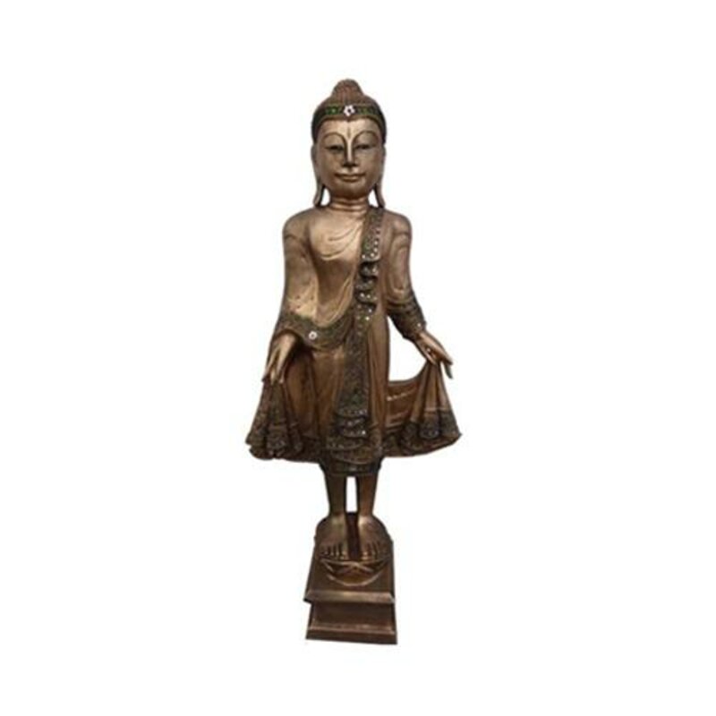 Deko Figur Statue Skulptur 89 cm Figuren Statuen Skulpturen Buddha