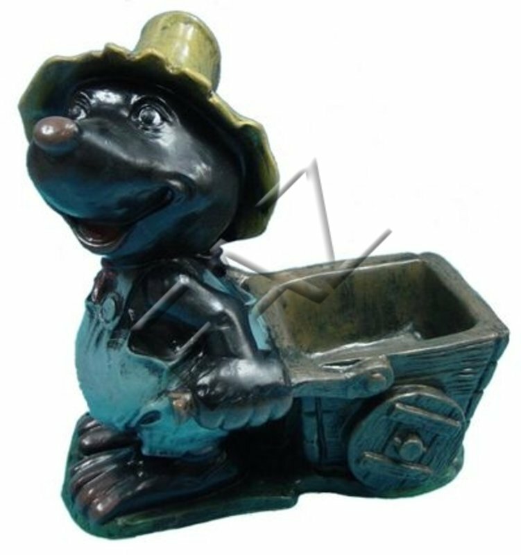 Design Maulwurf Garten Figur Statue Skulptur Figuren Dekorative Skulpturen