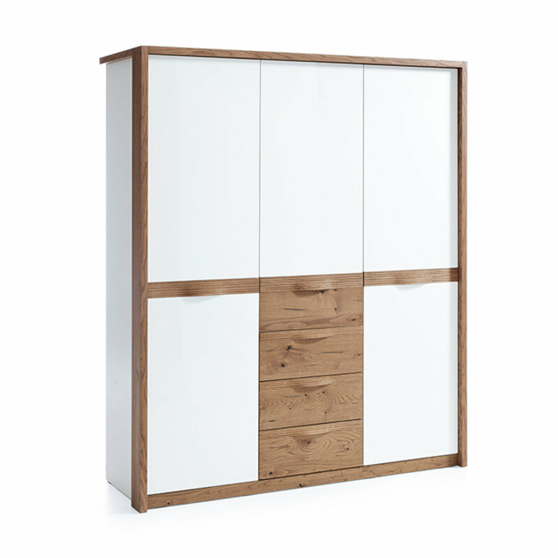 Klassische Schränke Schrank Eckschrank Kleiderschrank Holzschrank Schlafzimmer