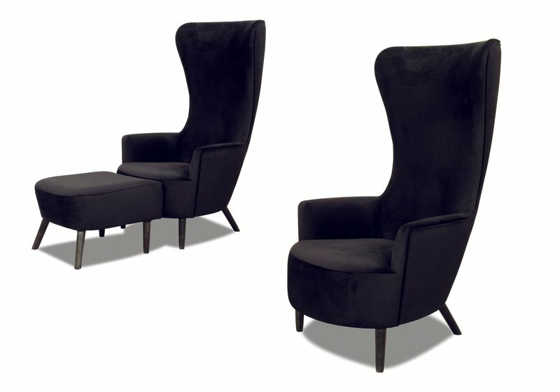 Sessel Lounge Club Cocktail Ohren Multimedia Fernseh Sessel Space Stuhl
