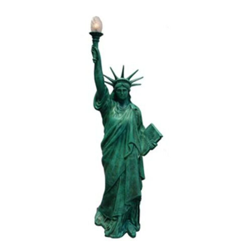 Freiheits Statue Figur Skulptur Liberty Standleuchte Lampe Beleuchtung
