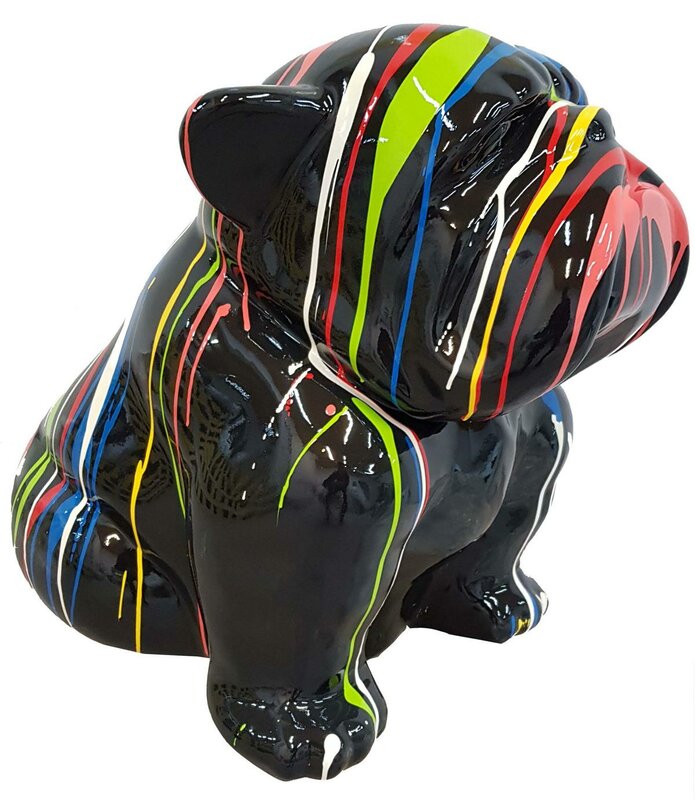 Designer Figur Moderne Statue Figuren Dekoration Hund Skulptur Garten Skulpturen