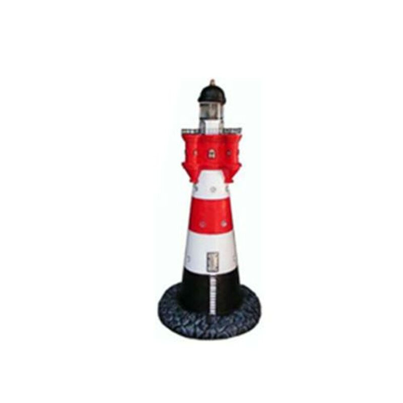 Skulptur Leuchtturm Haus Statue Garten Figuren 85cm Statuen