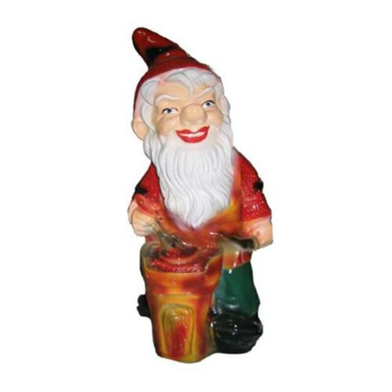 Garten Haus Deko Dekoration Bunte Statue Figur Skulpturen Figuren Zwerg