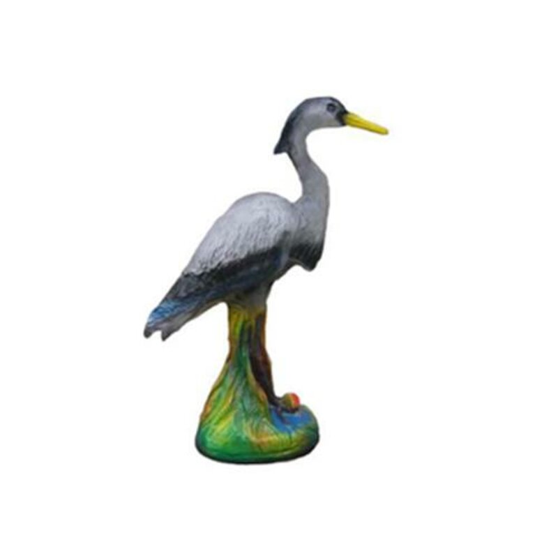 Deko Figur Fischreiher Vogel Garten Figuren Skulptur Statuen Skulpturen