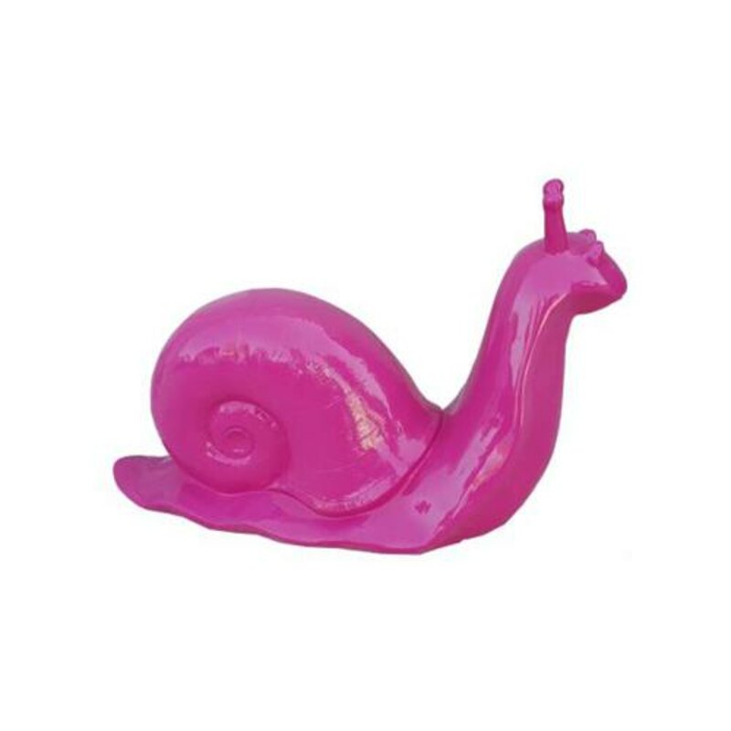 Luxus Designer Figur Bunte Schnecke Statue 70cm Figuren Statuen