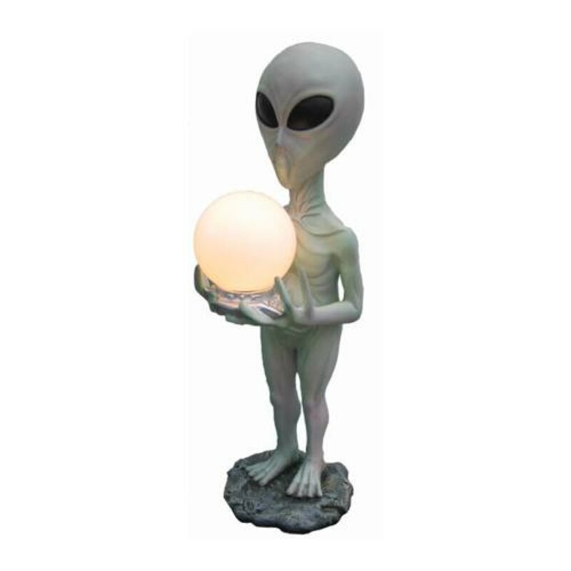 Moderne tischleuchte Ausgefallene Lampe Alien Figur Beleuchtung Skulptur