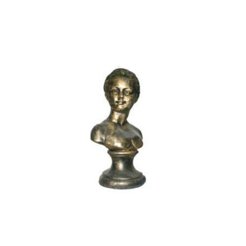 Kinder Büste Gold Antik Stil Deko Figur Statue Skulptur 29cm Figuren
