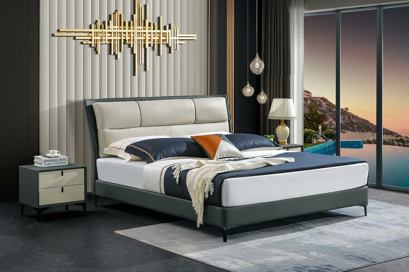 Möbel Luxus Betten Polster Gestell Moderne Betten Schlafzimmer Design