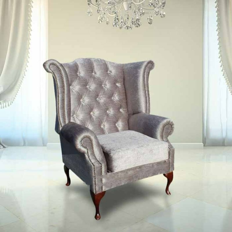 Ohrensessel Chesterfield Sessel Sitz Club Lounge Fernseh Kino Media Sofa