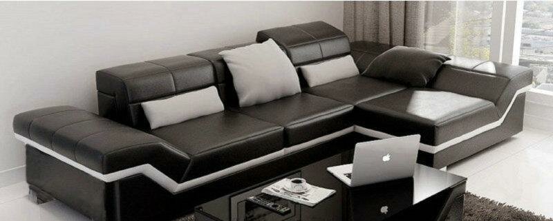 LEDERSOFA ECKSOFA SOFA DESIGNER WOHNLANDSCHAFT NEU YORK III