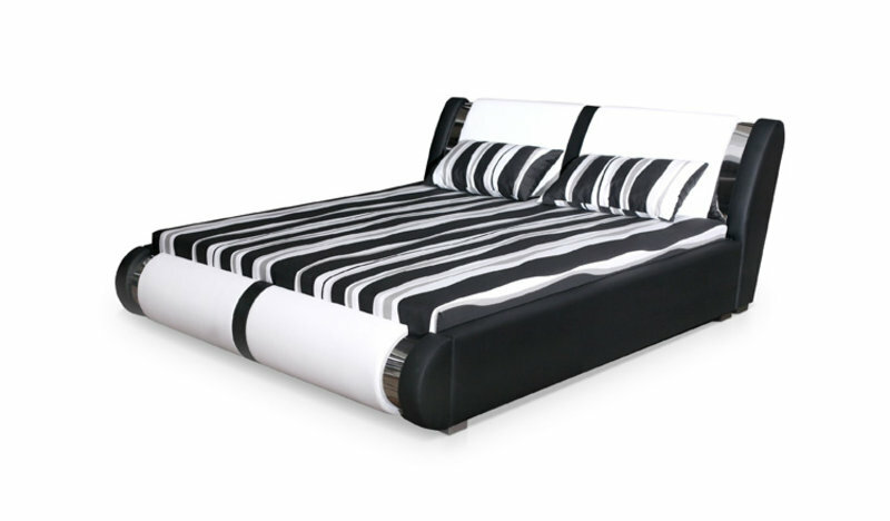 Bett Doppelbett Lederbett Riva IV / Riva V (KB)
