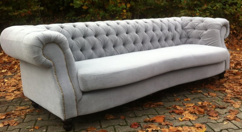 LEDERSOFA XXL DESIGN CHESTERFIELD BIG SOFA ENGLAND