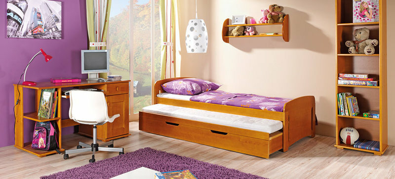 Bett mit Bettkasten Stauraumbett Jugendbett Doppelbett 2 x Betten Kinderbett