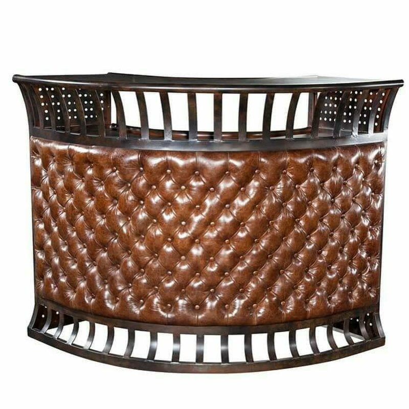 Chesterfield Bar Tische Stehtisch Lounge Club Luxus Tisch Vintage Tresen Leder Chesterfield Bar Tische Stehtisch Lounge Club Luxus Tisch Vintage Tresen Leder