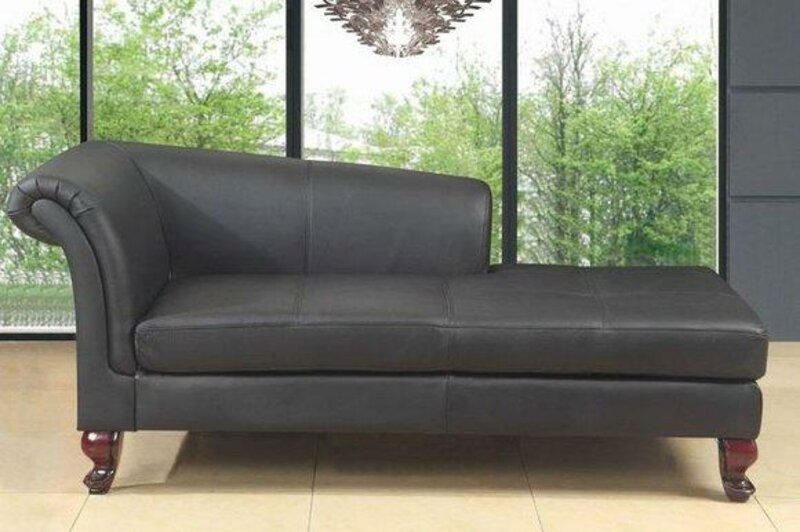 Lounge Liege Ottomane Polster Sofa Büro Relax Leder Chaiselongues Neu 1670