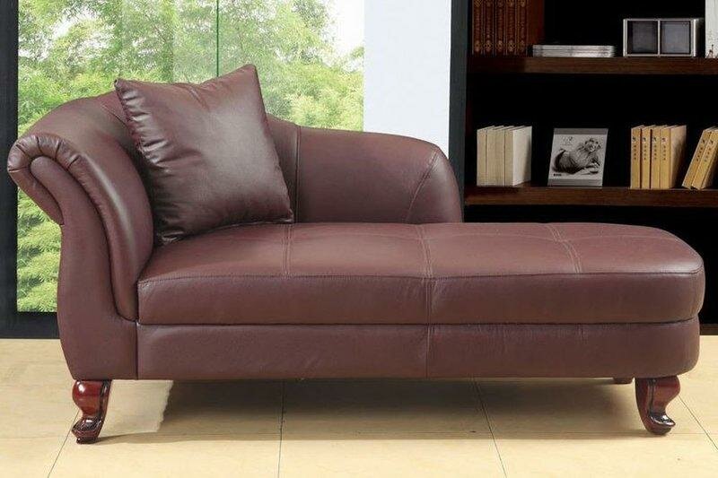 Lounge Liege Ottomane Polster Sofa Büro Relax Leder Chaiselongues Neu 1672