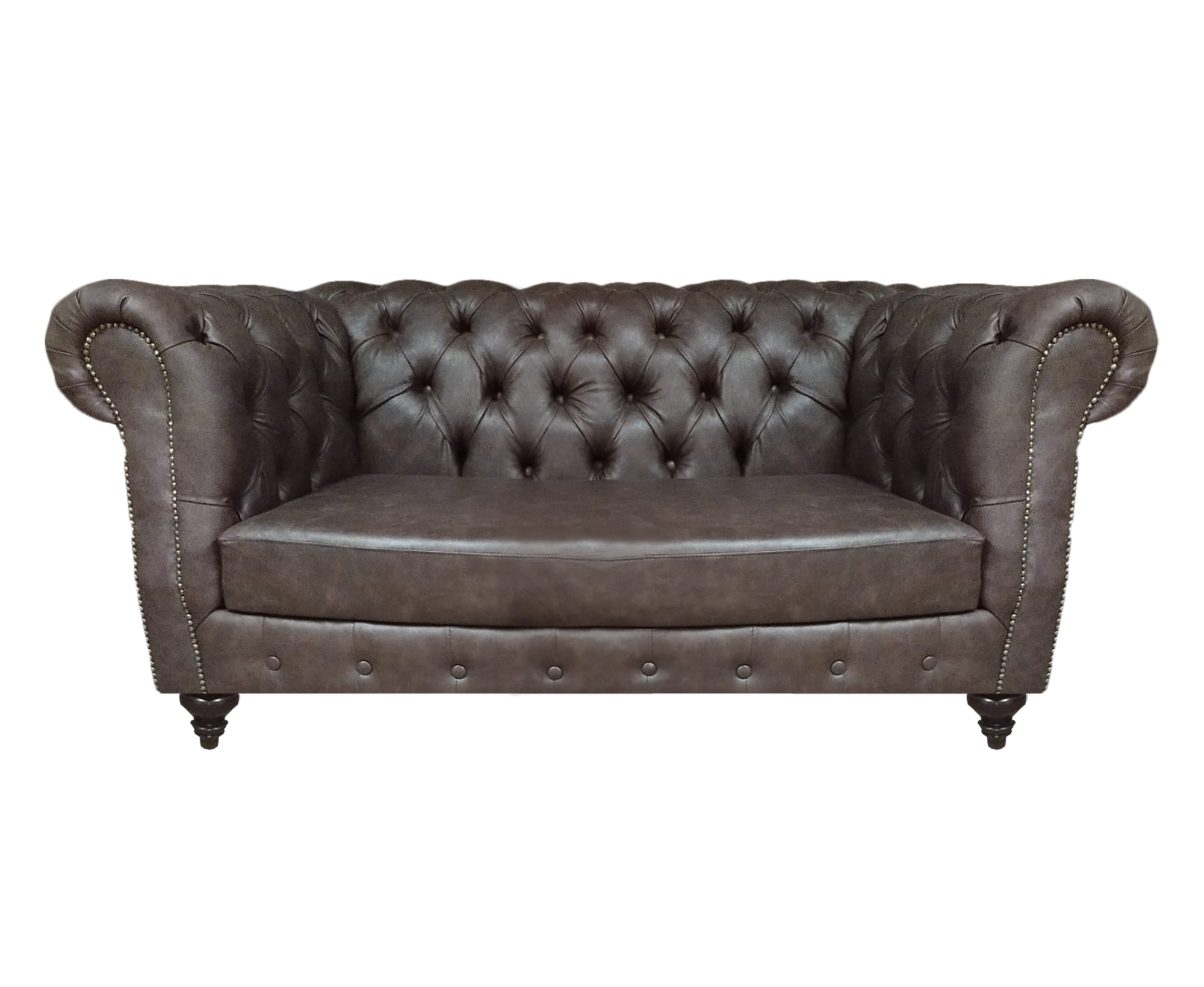 Sofa Zweisitzer Couch Wohnzimmer Polstermöbel Design Einrichtung Chesterfield