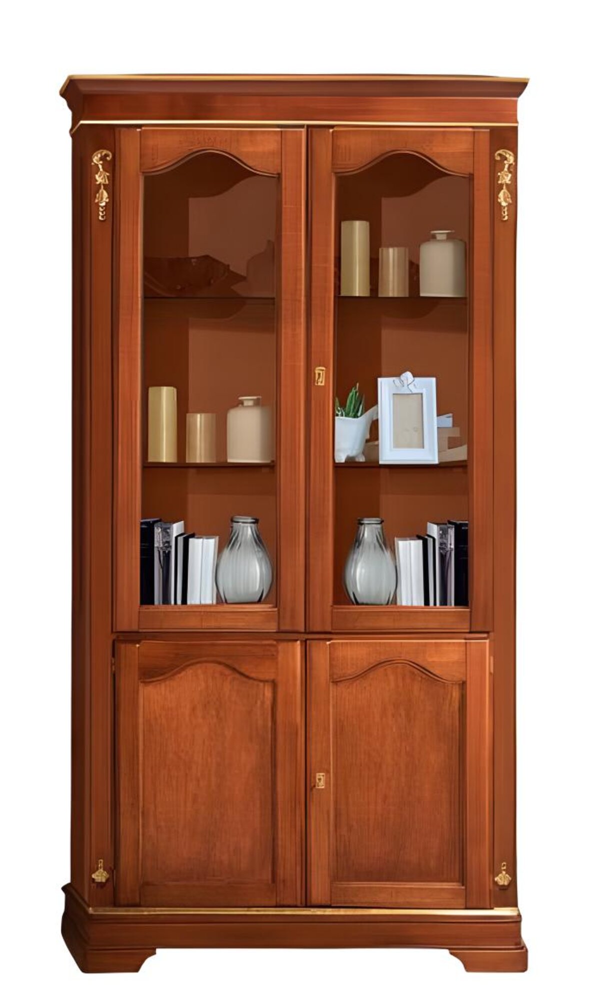 Vitrine Arbeitszimmern Glasschrank Wohnzimmer Exclusive Schränke Regale
