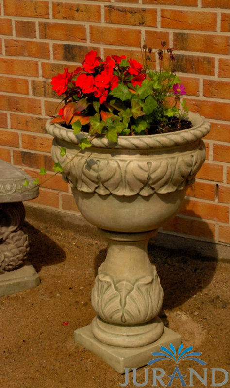 MASSIVER PFLANZGEFÄSS BLUMENKASTEN PFLANZTROG BLUMENTOPF AUS