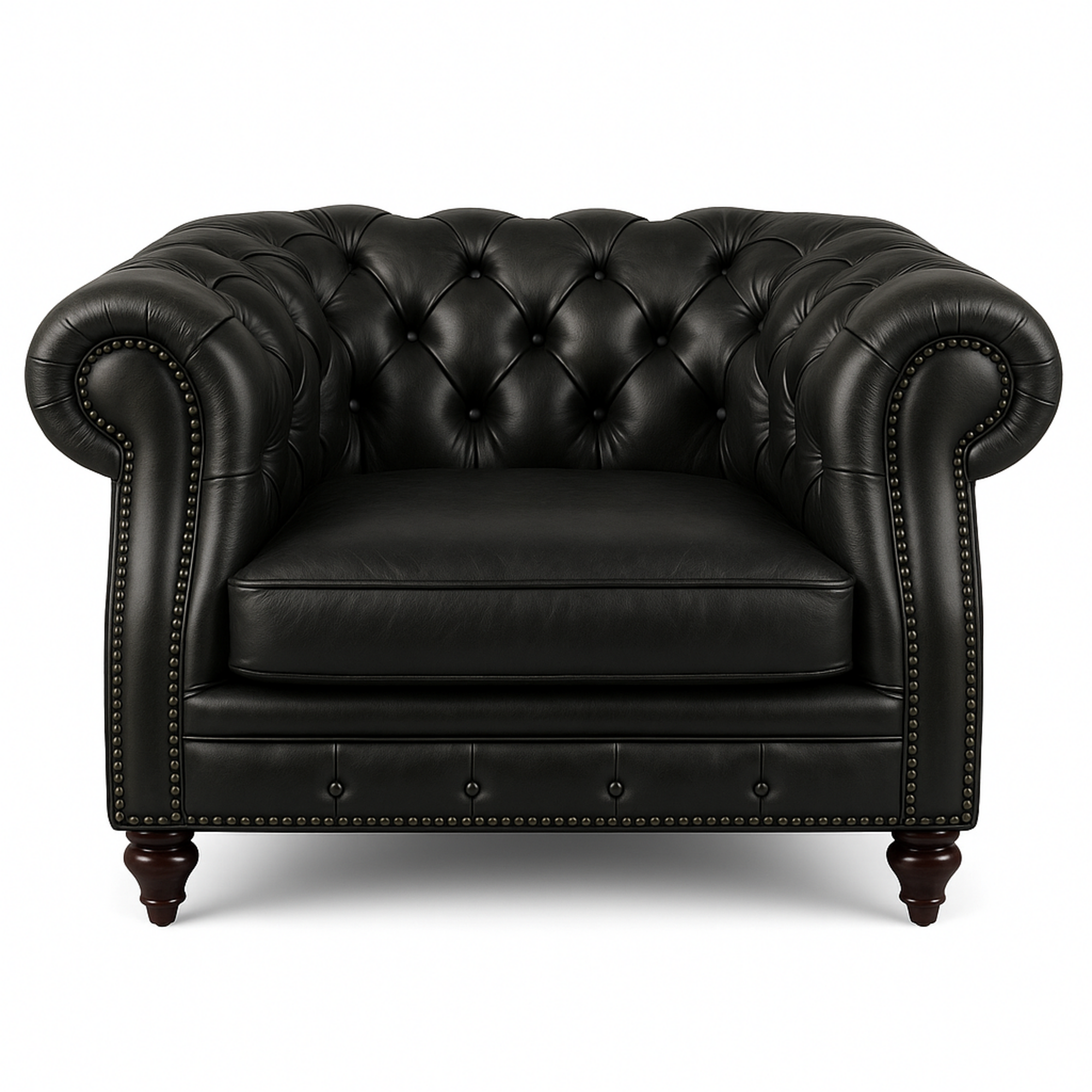 Chesterfield Design Sessel Polster Couch Luxus Textil Couchen 1 Sitzer Sofort