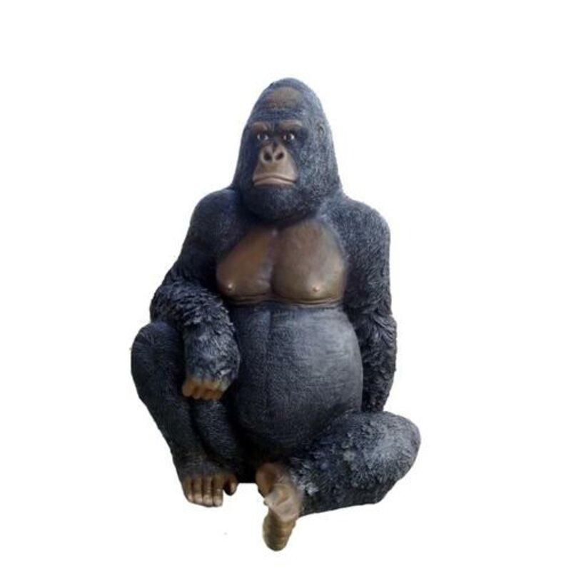 Schöner abstrakter Designer-Skulpturaffe, Figurenhöhe 110 cm
